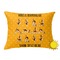 Yoga Dogs Sun Salutations Outdoor Throw Pillow (Rectangular - 12x16)