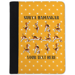 Yoga Dogs Sun Salutations Padfolio Clipboard - Small (Personalized)