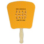 Yoga Dogs Sun Salutations Paper Fan (Personalized)