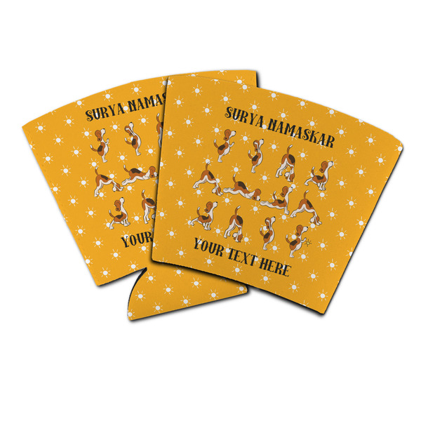 Custom Yoga Dogs Sun Salutations Party Cup Sleeve (Personalized)