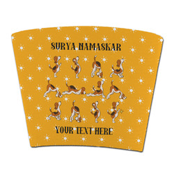 Yoga Dogs Sun Salutations Party Cup Sleeve - without bottom (Personalized)
