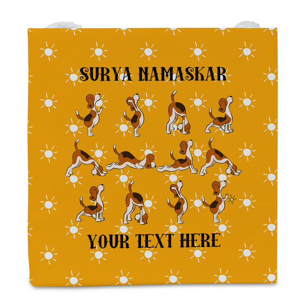 Yoga Dogs Sun Salutations Party Favor Gift Bag - Gloss - Front