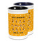 Yoga Dogs Sun Salutations Ceramic Pencil Holder - Large