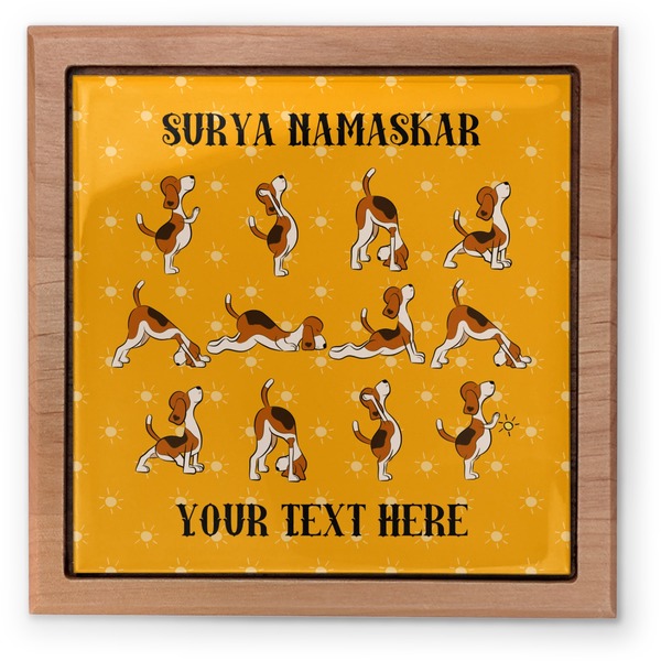 Yoga Dogs Sun Salutations Pet Urn - Apvl