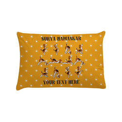 Yoga Dogs Sun Salutations Pillow Case - Standard (Personalized)