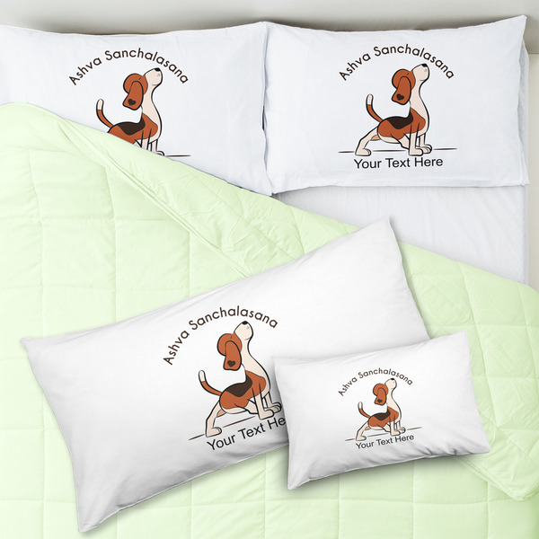 Yoga Dogs Sun Salutations Pillow Cases - LIFESTYLE