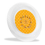 Yoga Dogs Sun Salutations Plastic Party Dinner Plates - 10"
