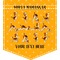 Yoga Dogs Sun Salutations Iron On Faux Pocket (Personalized)