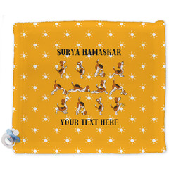 Yoga Dogs Sun Salutations Security Blanket (Personalized)