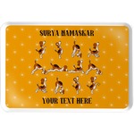 Yoga Dogs Sun Salutations Serving Tray (Personalized)