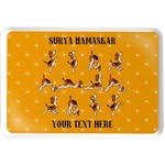 Yoga Dogs Sun Salutations Serving Tray (Personalized)