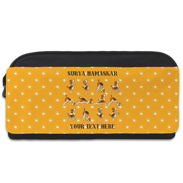 Custom Yoga Dogs Sun Salutations Shoe Bag (Personalized)