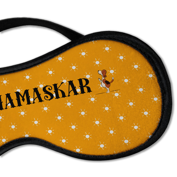 Yoga Dogs Sun Salutations Sleeping Eye Mask - DETAIL Large