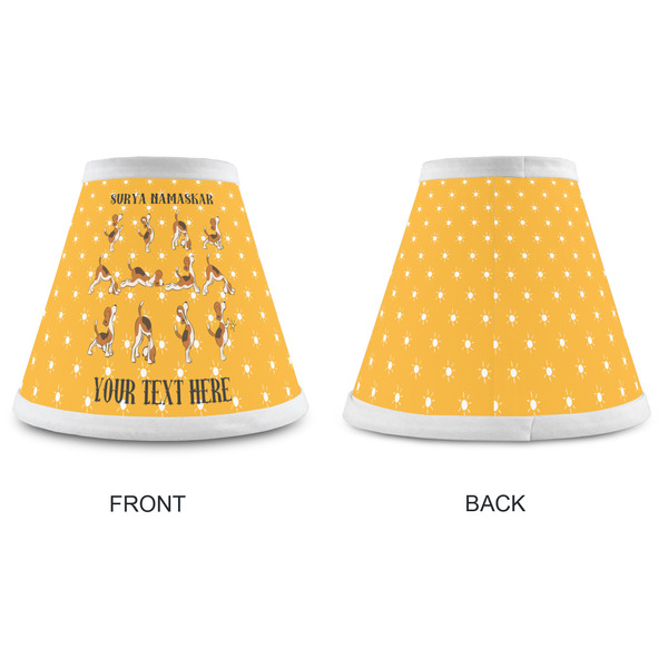 Yoga Dogs Sun Salutations Small Chandelier Lamp - Approval