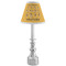 Yoga Dogs Sun Salutations Small Chandelier Lamp - LIFESTYLE (on candle stick)