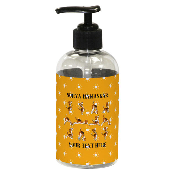 Yoga Dogs Sun Salutations Small Soap/Lotion Bottle