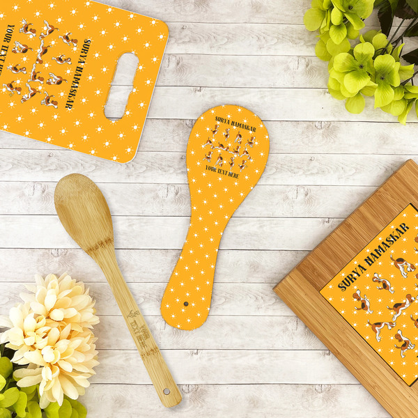 Yoga Dogs Sun Salutations Spoon Rest Trivet - LIFESTYLE