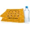 Yoga Dogs Sun Salutations Sports Towel Folded with Water Bottle