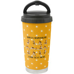 Yoga Dogs Sun Salutations Stainless Steel Coffee Tumbler (Personalized)