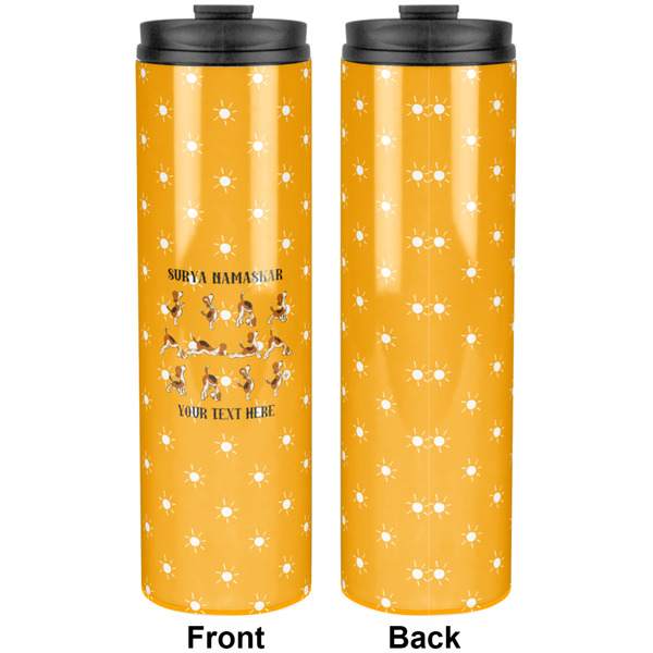 Yoga Dogs Sun Salutations Stainless Steel Tumbler 20 Oz - Approval