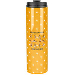 Yoga Dogs Sun Salutations Stainless Steel Skinny Tumbler - 20 oz (Personalized)
