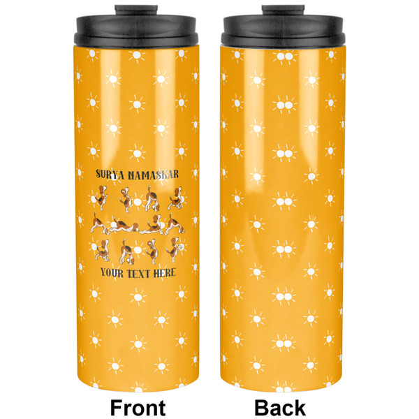 Yoga Dogs Sun Salutations Stainless Steel Tumbler - Apvl