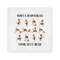 Yoga Dogs Sun Salutations Standard Cocktail Napkins - Front View