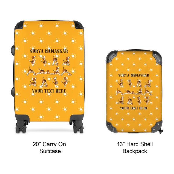 Yoga Dogs Sun Salutations Suitcase Set 4 - APPROVAL