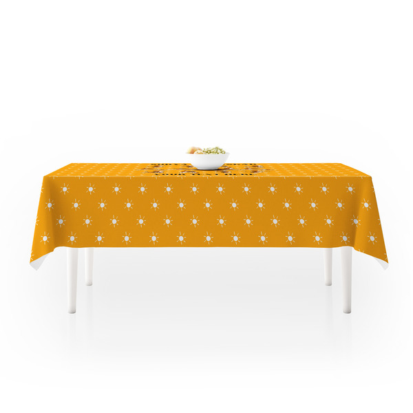 Yoga Dogs Sun Salutations Tablecloths (58"x102") - MAIN (side view)