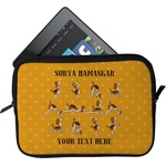Yoga Dogs Sun Salutations Tablet Case / Sleeve - Small (Personalized)