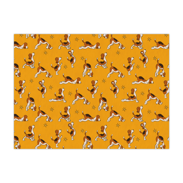 Custom Yoga Dogs Sun Salutations Tissue Paper Sheets - Large - Heavyweight