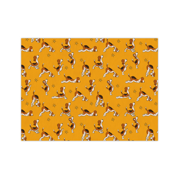 Custom Yoga Dogs Sun Salutations Tissue Paper Sheets - Medium - Heavyweight