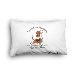 Yoga Dogs Sun Salutations Pillow Case - Toddler - Graphic (Personalized)