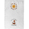 Yoga Dogs Sun Salutations Waffle Towel - Partial Print - Approval Image