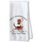 Yoga Dogs Sun Salutations Waffle Towel - Partial Print Print Style Image