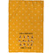 Yoga Dogs Sun Salutations Waffle Weave Towel - Full Color Print - Approval Image