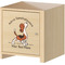 Yoga Dogs Sun Salutations Wall Graphic on Wooden Cabinet