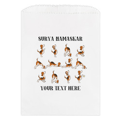 Yoga Dogs Sun Salutations Treat Bag (Personalized)