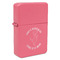 Yoga Dogs Sun Salutations Windproof Lighters - Pink - Front/Main