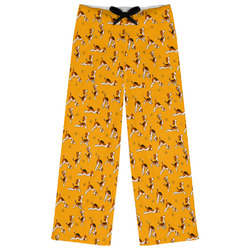 Yoga Dogs Sun Salutations Womens Pajama Pants - XS