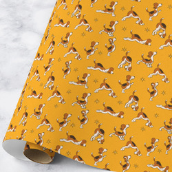 Yoga Dogs Sun Salutations Wrapping Paper Roll - Large - Matte
