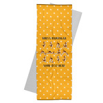 Yoga Dogs Sun Salutations Yoga Mat Towel (Personalized)