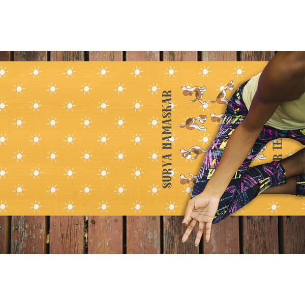 Yoga Dogs Sun Salutations Yoga Mats - LIFESTYLE