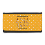 Yoga Dogs Sun Salutations Leatherette Ladies Wallet (Personalized)