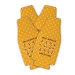 Yoga Dogs Sun Salutations Zipper Bottle Cooler - Set of 4 (Personalized)