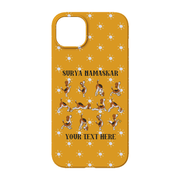Yoga Dogs Sun Salutations iPhone 14 Case - Back
