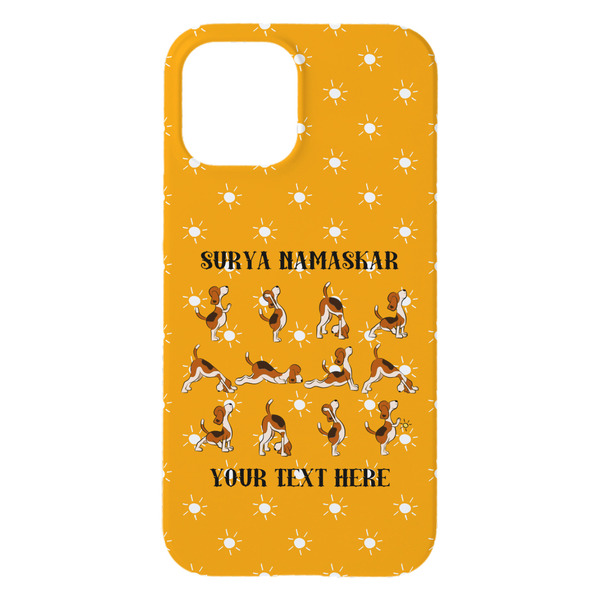 Yoga Dogs Sun Salutations iPhone 15 Pro Max Case - Back