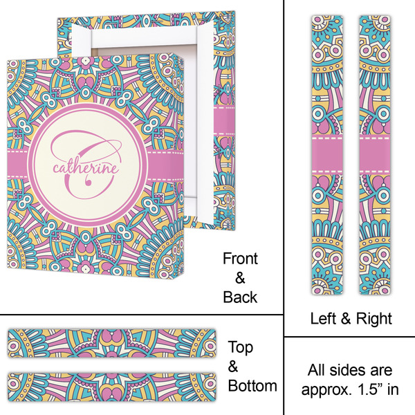 Bohemian Art 11x14 - Canvas Print - Approval