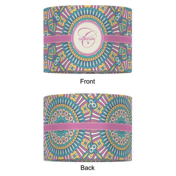 Bohemian Art 12" Drum Lampshade - APPROVAL (Fabric)