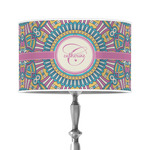 Bohemian Art 12" Drum Lamp Shade - Poly-film (Personalized)